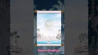 Wedding Invitation Card  Video Card  New Design  wedding explore card design fyp love [upl. by Haran]