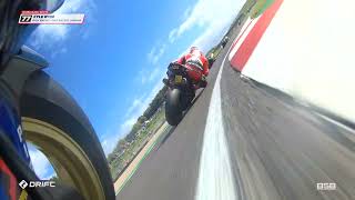 ONBOARD 2022 Bennetts BSB  RD10  Donington Park GP  Race 2 [upl. by Hazeefah]