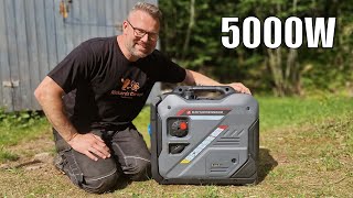 Testar 5000 watt Pela Elverk [upl. by Gnilyarg]