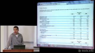 James Webb How to Read a Financial Statement Crowell School of Business [upl. by Yetnruoc]