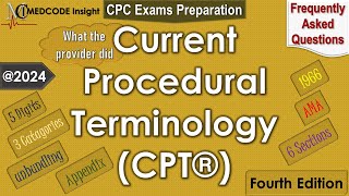 Introduction to CPT What You Need to Know Frequently Asked Questions [upl. by Haelat]