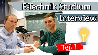 Was braucht man für ein Elektrotechnik Studium Interview mit Professor  Studium 1 [upl. by Llerraf]