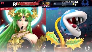 King of Bombs 1 Zie Palutena vs Manu IsabelPiranha Plant  Wave B Pools WInners Round 3 [upl. by Inalel859]