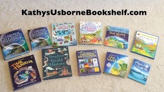 The Usborne Bookshelf  The World and Geography Books [upl. by Llednahc]