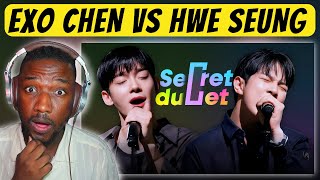 Singing In Secret  EXO CHEN amp HWE SEUNG sing “Ghost Town”  Reaction [upl. by Oicneserc423]