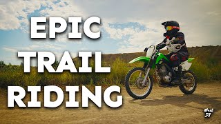 BOLD  Dirt Bike Trail Riding in South Dakota Sony a7SIII [upl. by Ennybor]