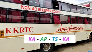 New Amoghavarsha KKRTC Bus [upl. by Nahpos]