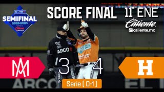 SEMIFINAL Juego 1🦅 Águilas vs Naranjeros 🍊 11 de Enero 2023 [upl. by Rockey]