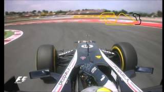 F1 2012 Spanish Grand Prix Pole Lap [upl. by Nidya912]