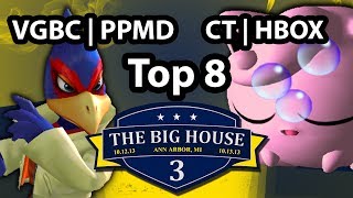 The Big House 3  PPMD Falco Vs Hungrybox Jigglypuff  Losers Finals  SSBM [upl. by Terb]