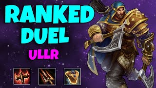 ULLR  EL MEJOR HUNTER PARA 1VS1  TottiGR  RANKED DUEL SMITE SEASON 10 [upl. by Derdlim]