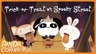 Panda Corner TrickorTreat on Spooky Street Official Music Video [upl. by Wan]