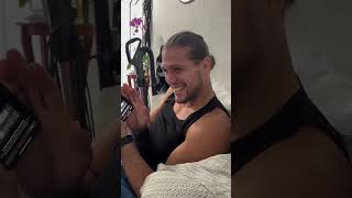 Brian Ortega opening up a CRAZY message from a fan 😂 😭 ufc mma brianortega mmamonk [upl. by Ahswat]