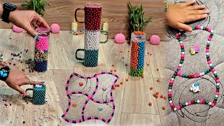 Satisfying Reverse Beads ASMR ♥️♥️♥️ 31 reverse asmr satisfying [upl. by Neelasor]