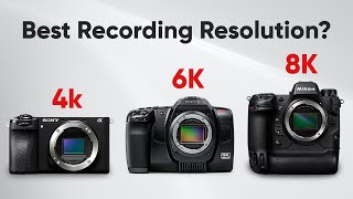 Is 8K Recording Really That Better Than 6K amp 4K [upl. by Alphonsine]