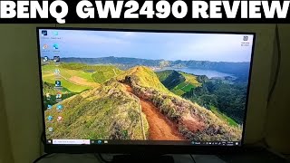 Benq 2490 review in hindi  benq gw2490 moniter review  benq moniter gw2490 [upl. by Leen785]