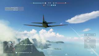 Epic Plane Action in Battlefield V [upl. by Hpeosj]