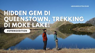 Trekking di Moke Lake hidden gem di Queenstown New Zealand Campervan [upl. by Elleoj]