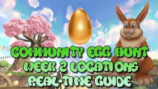 Community Egg Hunt Week 2 Locations amp Real Time Guide  RuneScape Easter Event 2024 [upl. by Novets]