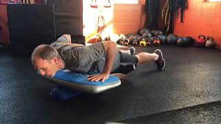 Three Great Balance Board Plank Exercises [upl. by Ardnaed]