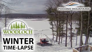 Winter at Woodloch Resort  December 2020 Timelapse [upl. by Maida]