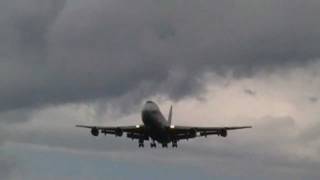 Boeing 747 Landing [upl. by Caroline]