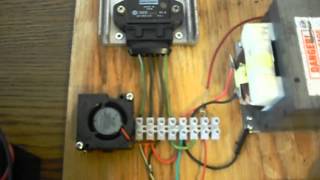 High Voltage Radiant Charger  Small Battery Charging a Big Battery [upl. by Barfuss]