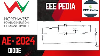 eee  NWPGCL AE 2024  Diode Math Solving Using Nodal সমাধান [upl. by Marcia394]