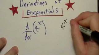 Derivatives of Exponential Functions [upl. by Lindsley150]