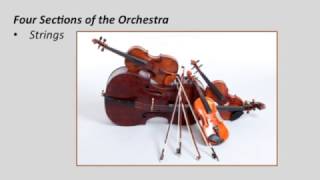 Introduction to Music Appreciation Lesson 03 Introduction to the Orchestra [upl. by Kemme]