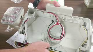 How To Install an Exit Sign by a Professional Electrician [upl. by Sarene]