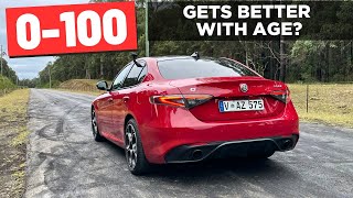 2024 Alfa Romeo Giulia Veloce review 0100 14 mile amp engine sound [upl. by Lem358]