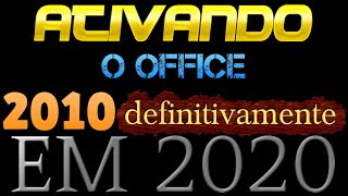 ativando o office 2010 definitivo [upl. by Schonthal]