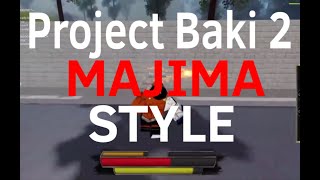 read desc Roblox Project Baki 2  How to get slugger  majima style [upl. by Dorkus821]