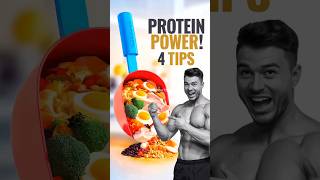 4 tips for a high protein diet 😱🤫 healthtips facts protein [upl. by Tudela479]