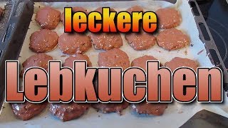 Lebkuchen backen Kartoffellebkuchen Weihnachten [upl. by Anorahs708]