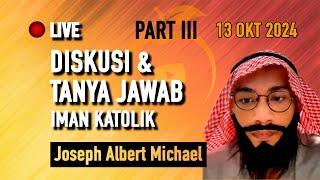 Joseph Albert M Live PART 3  13 Okt 2024 [upl. by Nnairak200]