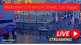 Welcome to Fremont Street Las Vegas livestream livestreetcameras [upl. by Vassaux]