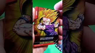 APRO la PRIMA bustina Carte DRAGONBALL Z SCONTRO FINALE PREZIOSI COLLECTION 2012 Asmr [upl. by Skelton]