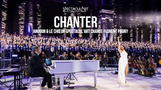 SpectaculArt Chante Florent Pagny amp Anggun  Chanter [upl. by Norrv107]