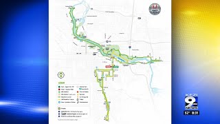 Traffic Alert Half and full marathon routes [upl. by Aneert]