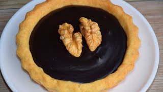 Easiest Chocolate Ganache Tarts for Beginners  How to Make Silkiest Chocolate Tart  DK shorts [upl. by Ainnos983]