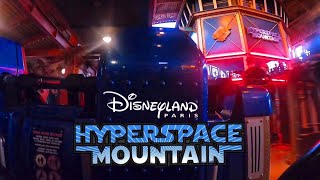 Hyperspace Mountain  On Ride  Disneyland Paris [upl. by Eceeryt]