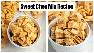 Sweet Chex Mix Recipe [upl. by Ydne392]