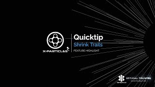 XParticles Quick Tip  Random Shrink [upl. by Nosreip376]