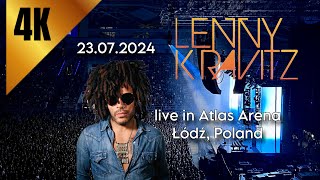 Lenny Kravitz  Paralyzed  The Chamber live in Łódź 23072024 [upl. by Guillaume896]