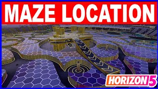 Forza Horizon 5 Hidden Horizons Stadium Maze Location [upl. by Alphonsine]