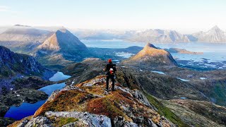 Lofoten Thruhike  160 km Alone in Northern Norway English subtitles maps [upl. by Juni]