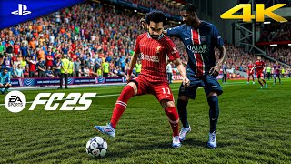 FC 25  Liverpool vs PSG Ft Salah Dembele  UEFA Champions League 2025  PS5™ 4K60 [upl. by Annie]