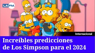 Los Simpson Las increíbles predicciones para el año 2024 [upl. by Girand]